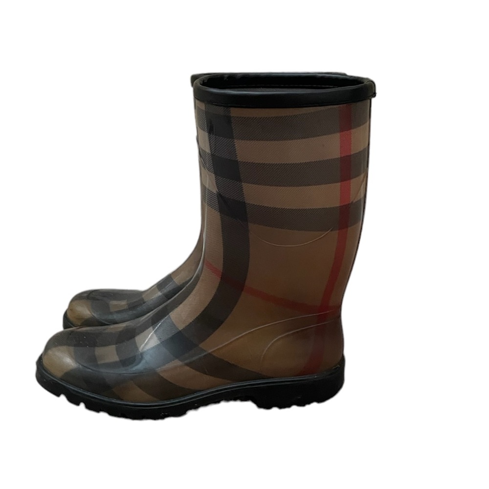 Burberry Rain Boots - Picture 3 of 4